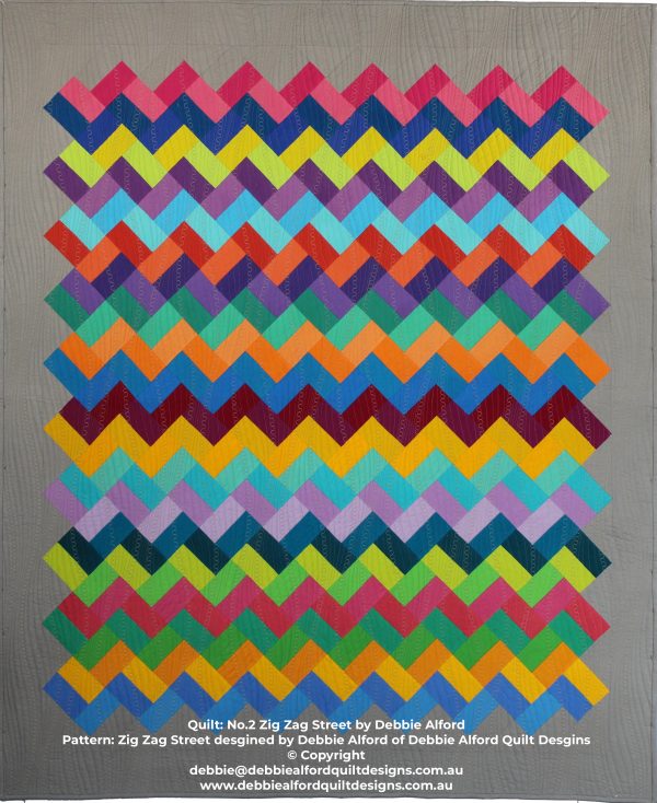 Zig Zag Street Quilt Pattern